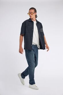 Gas Heren ALBERT S.CHINO 25MD Jeans Donkerblauw