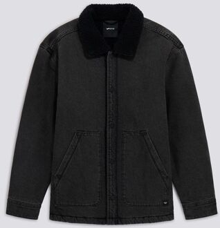 Gas Heren denim overshirt WILBUR JACKET 13BM Zwart - S