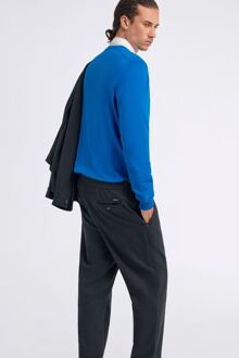 Gas Heren over fit chino broek WYLLIAM Blauw - M