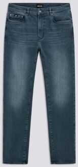Gas Heren skinny jeans SAX ZIP PLUS 15YM Grijs