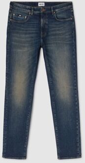 Gas Heren slim fit jeans ALBERT SIMPLE REV 66MM Blauw