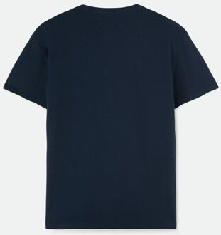 Gas Heren-T-shirt korte mouw met GAS opdruk SCUBA/S STR.1984 Blauw - XL