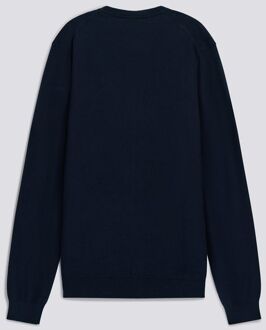 Gas Heren trui met ronde hals ARLO Blauw - XL