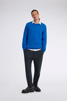 Gas Heren trui met ronde hals ARLO Blauw - XL