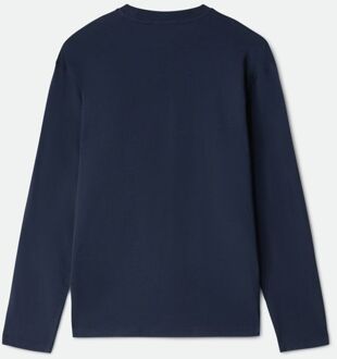 Gas Herenblauw DHARIS M/L 1984 T-shirt met lange mouwen - maat XS