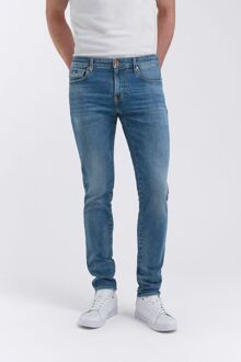 Gas Herenblauwe SAX ZIP REV 12MM Jeans