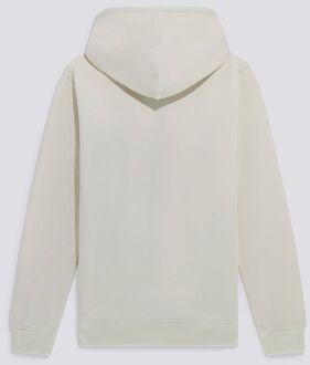 Gas Herenmodel zilverwitte SWEN HOOD ZIP BRAND. Trui - maat L Wit Zilver