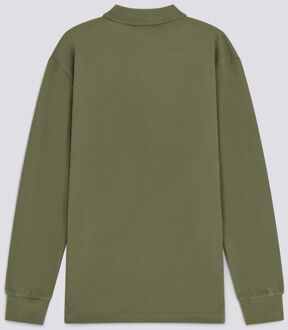 Gas Herenpolo lange mouw RALPH/R GAS 1984 Groen - XL