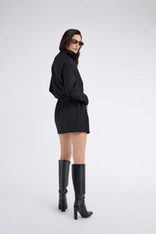 Gas Mini jurk met koord in taille KABBY DRESS Zwart