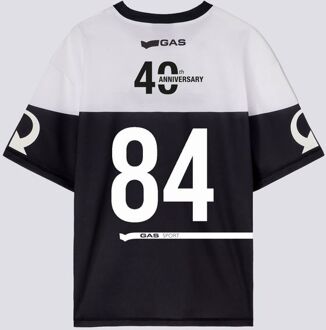 Gas Racing t-shirt color-block GAS SPORT x Pramac GSP1 TECH T-SHIRT 84 Zwart - XL