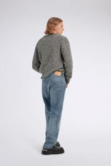 Gas Rechte herenjeans 90'S DAD 73MM Blauw - 30 (Taille)