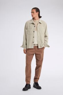 Gas Regular fit corduroy herenoverhemd MALCK Zilver - S