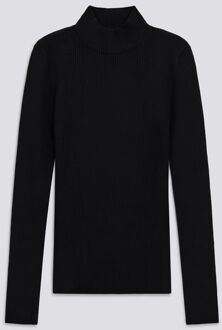 Gas Slanke damestrui met hoge hals ALISE' COLLAR Zwart