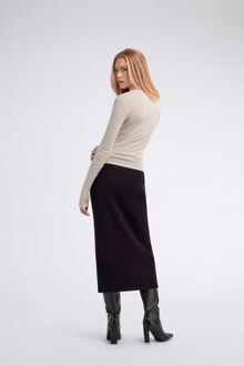 Gas Slanke midirok GREGORIA SN.SK. Zwart - L