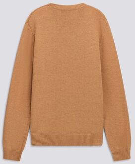 Gas Slim fit herenpullover met voorpand PABLITO Bruin - L