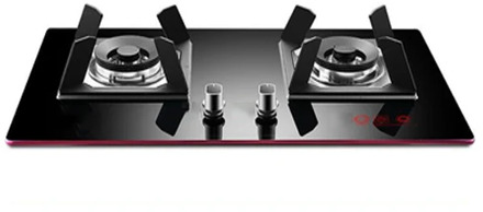 Gas Stove Top and Bottom Air Inlet Gas Stove 3800W Household Table Embedded Dual Purpose Dual Stove Natural Gas Liquefied Gas LP