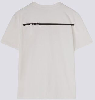 Gas T-shirt GAS SPORT x Pramac GSP1 TSHIRT 02 Wit