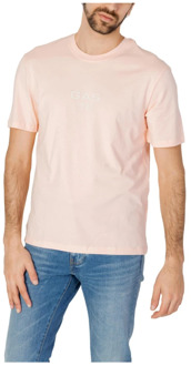 Gas T-Shirts GAS , Pink , Heren - 2Xl,Xl,L,M,S