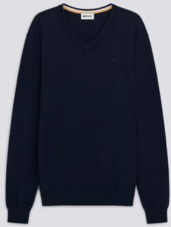 Gas V-hals trui ARLO V NECK voor heren Blauw - S