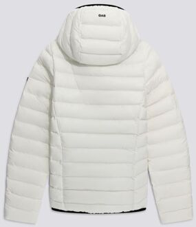 Gas Witte NYLA SEAMLESS Bomber voor dames