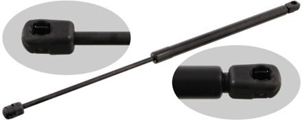 Gasdrukveer, kofferruimte