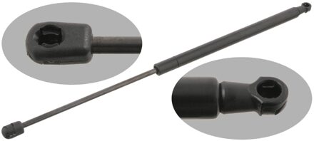 Gasdrukveer, kofferruimte