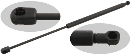 Gasdrukveer, kofferruimte