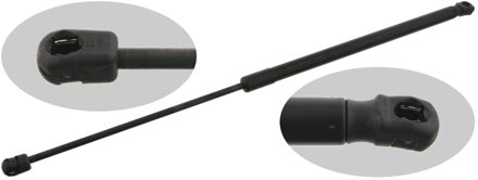 Gasdrukveer, kofferruimte