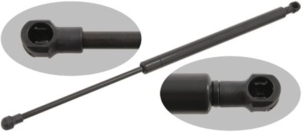 Gasdrukveer, kofferruimte