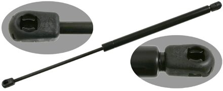 Gasdrukveer, kofferruimte