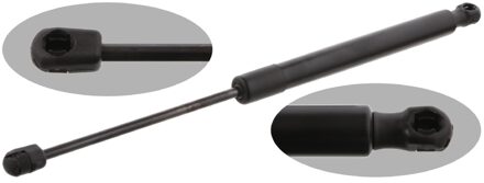 Gasdrukveer, kofferruimte