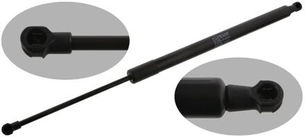 Gasdrukveer, kofferruimte