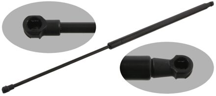 Gasdrukveer, kofferruimte