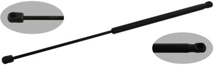 Gasdrukveer, kofferruimte