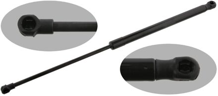 Gasdrukveer, kofferruimte