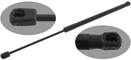 Gasdrukveer, kofferruimte