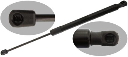 Gasdrukveer, kofferruimte