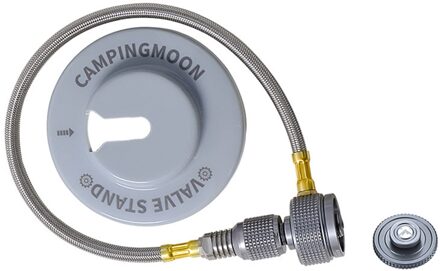 Gasfornuis Adapter Slang Met Sluiting Base Tank Adapter Camping Gas Bus Mate Slang Connector Voor Camping Koken Picknick 33cm