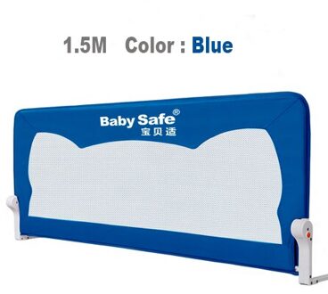 Gasfornuis Knop Baby Gate Deur Stop Babysafe Bed Rails Kind Hek Baby 1.8 Meter Algemene voor Buffer Type blauw 150