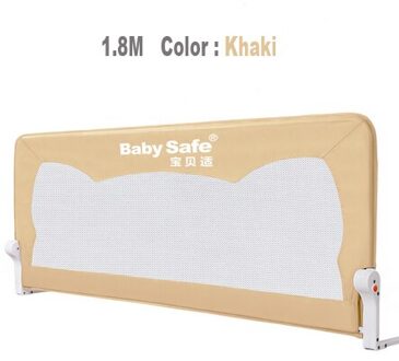 Gasfornuis Knop Baby Gate Deur Stop Babysafe Bed Rails Kind Hek Baby 1.8 Meter Algemene voor Buffer Type khaki 180