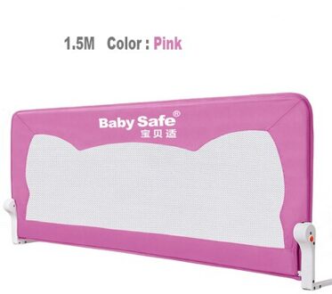 Gasfornuis Knop Baby Gate Deur Stop Babysafe Bed Rails Kind Hek Baby 1.8 Meter Algemene voor Buffer Type roze 150