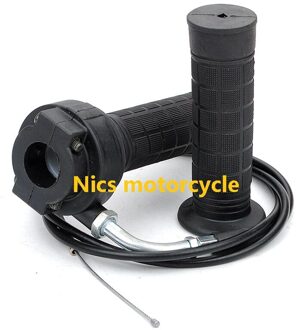Gashendel Stuur Grip Gashendel zetel + pull lijn Kleine ATV modder Dirt PIT Bike 70-150CC