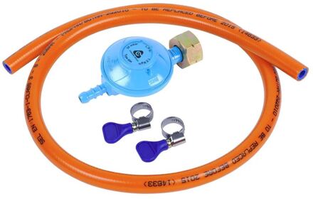 Gasslang + gasdrukregelaar Bade