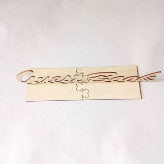 Gastenboek Tafel Teken Houten Vrijstaande Gastenboek Teken Bruiloft Decoratie