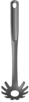 GastroMax pastalepel bio nylon - donkergrijs - 29 cm Transparant