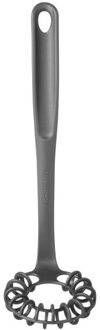 GastroMax spiraalgarde bio nylon - donkergrijs - 28 cm Transparant