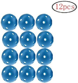 Gat Bal Poly Plastic Baseball Praktijk Training Voor Raken Batting Bay # P3 Blauw