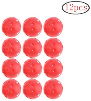 Gat Bal Poly Plastic Baseball Praktijk Training Voor Raken Batting Bay # P3 Rood