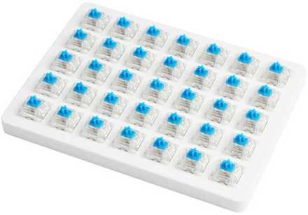 Gateron Cap Switch Set - Cap Blue, 35 Switches Keyboard switches