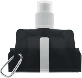 Gates gewoon opvouwbare waterfles 480ml Zwart - One size